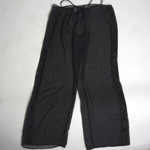Victoria's Secret Very Sexy Black Sheer Thong Lingerie Pants Size Small